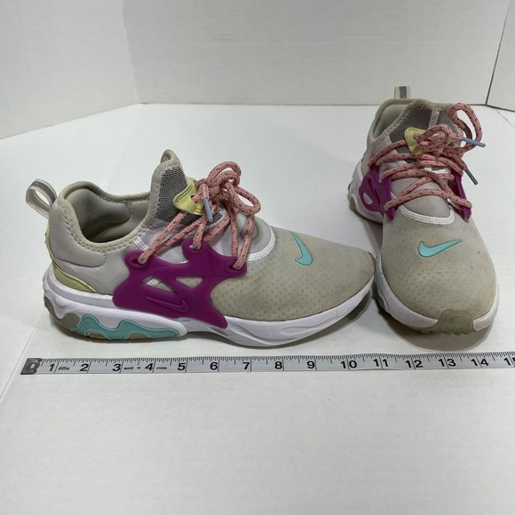 Nike React Presto White Hyper Violet, Size 9, 2019, CD9015-101 - Picture 8 of 10